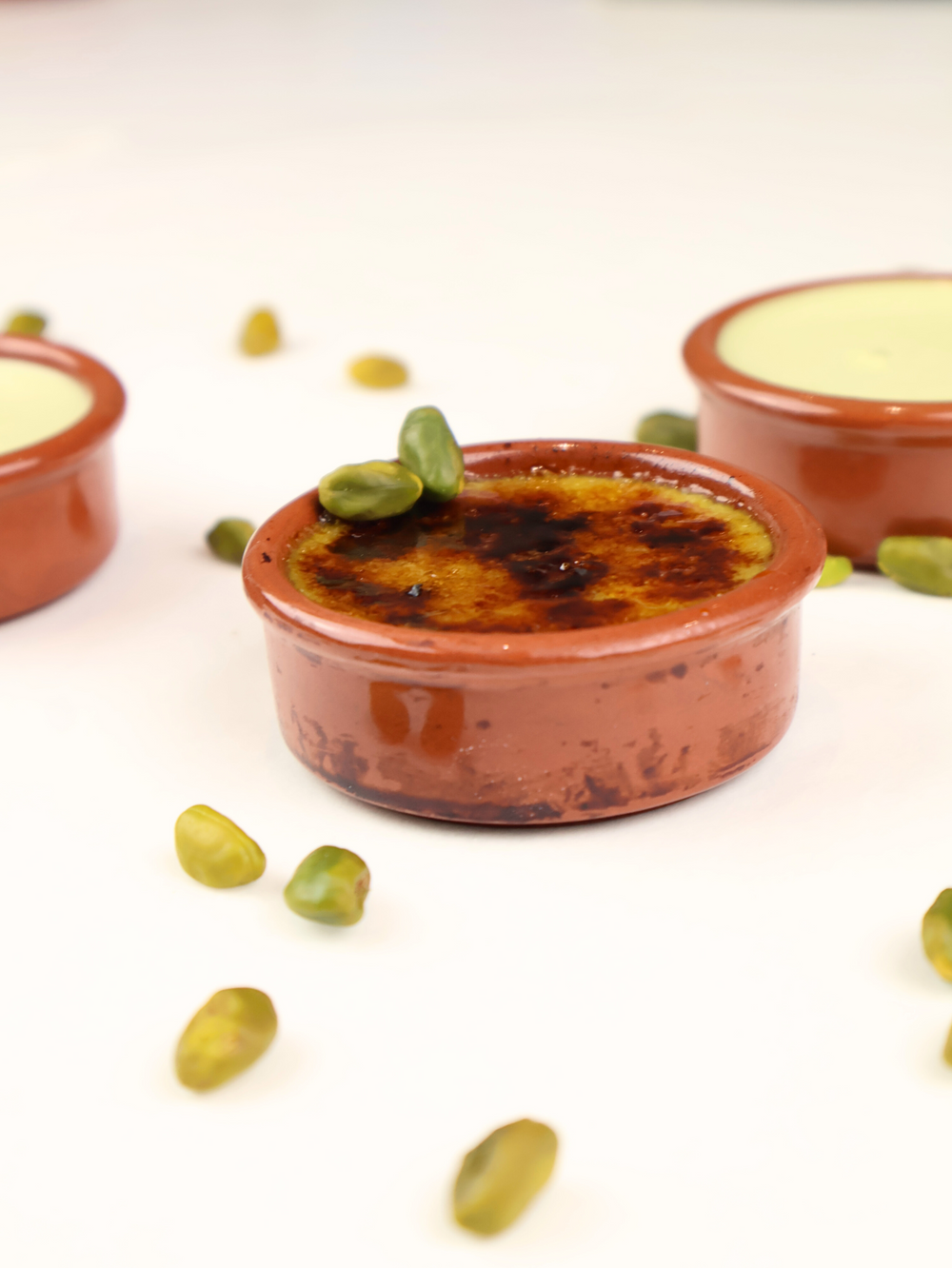 Crême brûlée pistache