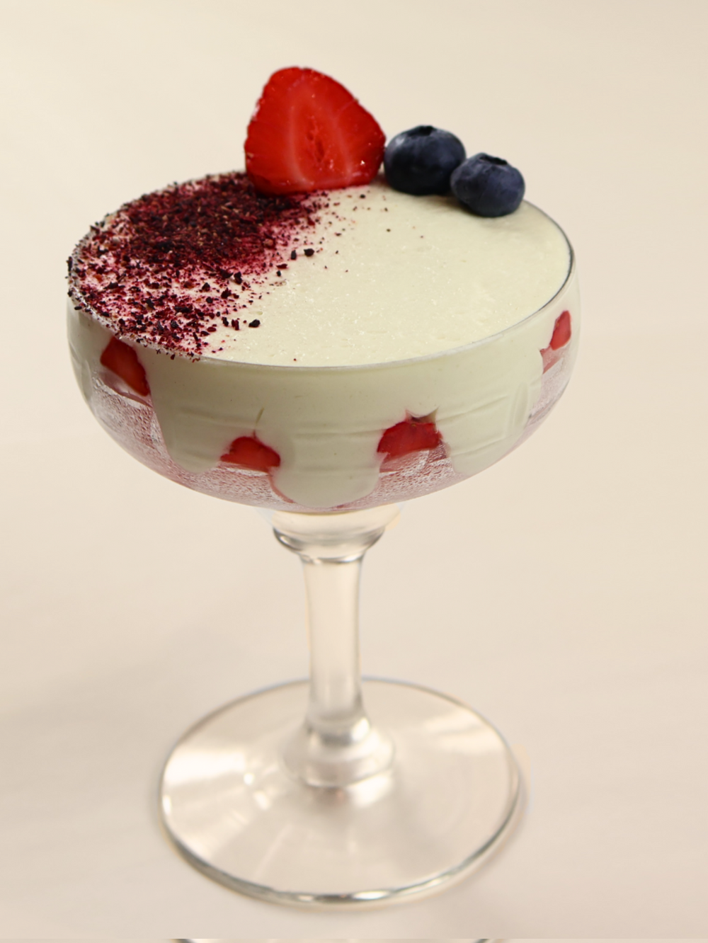 Tiramisu aux fruits rouges