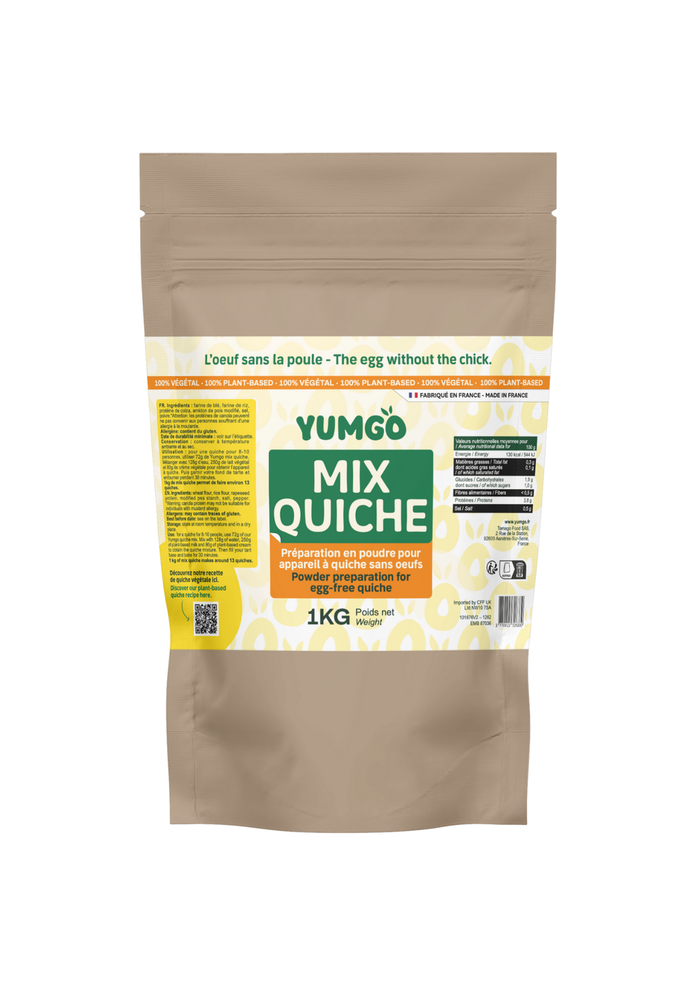 Yumgo Quiche powder 1kg