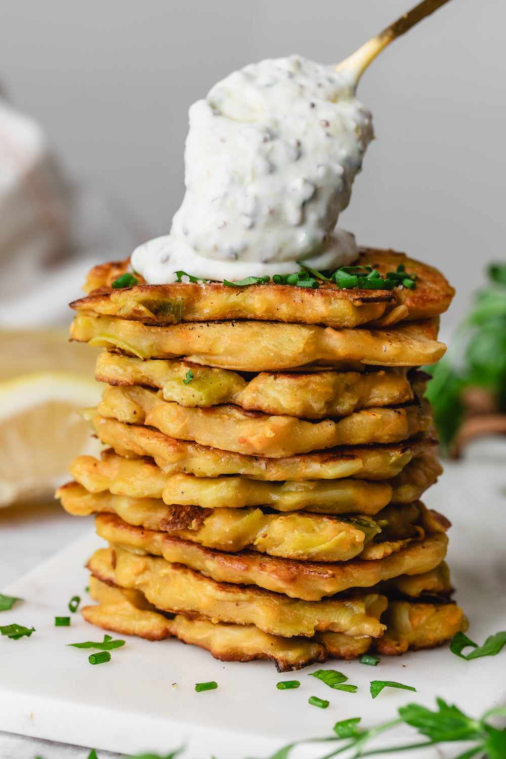 Pancakes de légumes