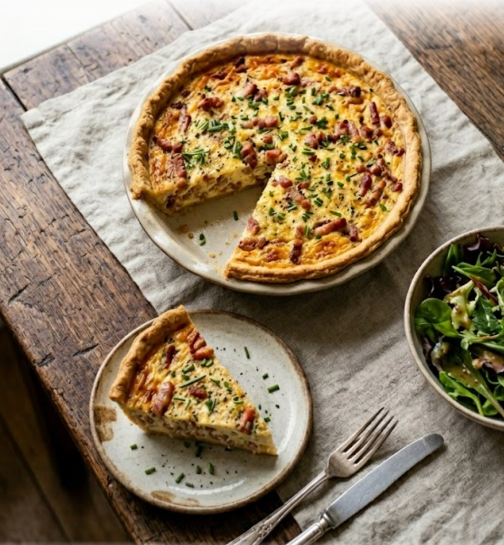 Quiche Lorraine avec Yumgo Quiche