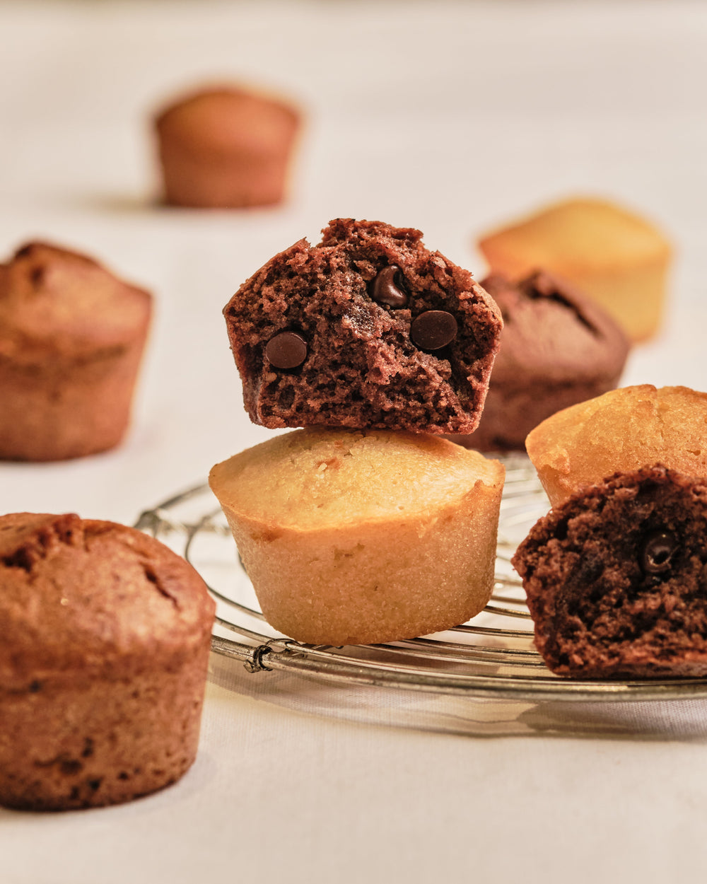 Financiers chocolat