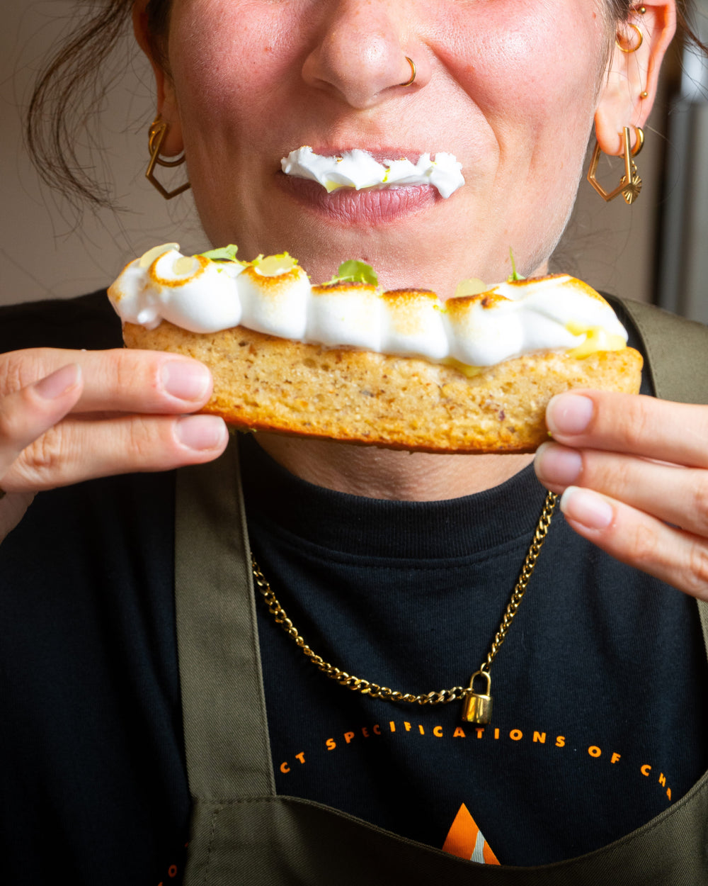 Tartelette au citron meringuée végétale