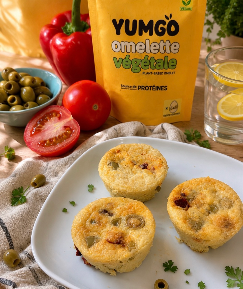 Egg bites olives tomates séchées