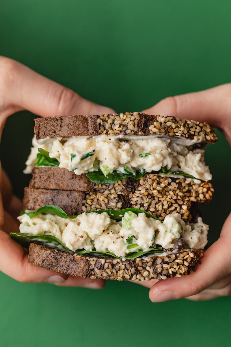 Egg sandwich sans oeufs