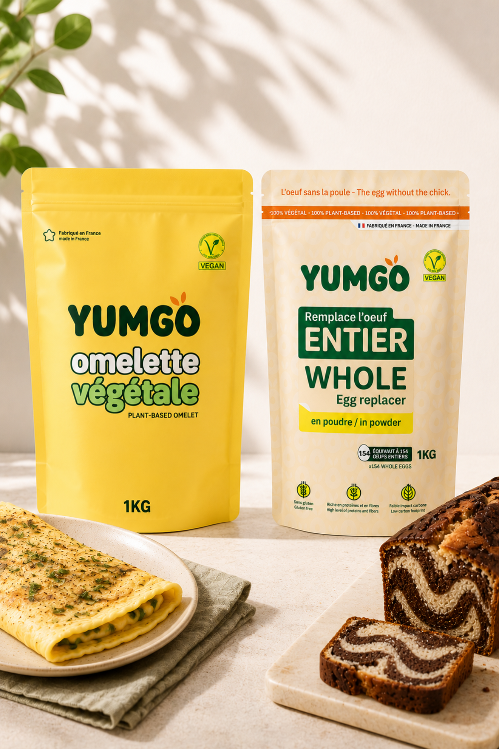 Pack Pro 1kg - Entier + Omelette