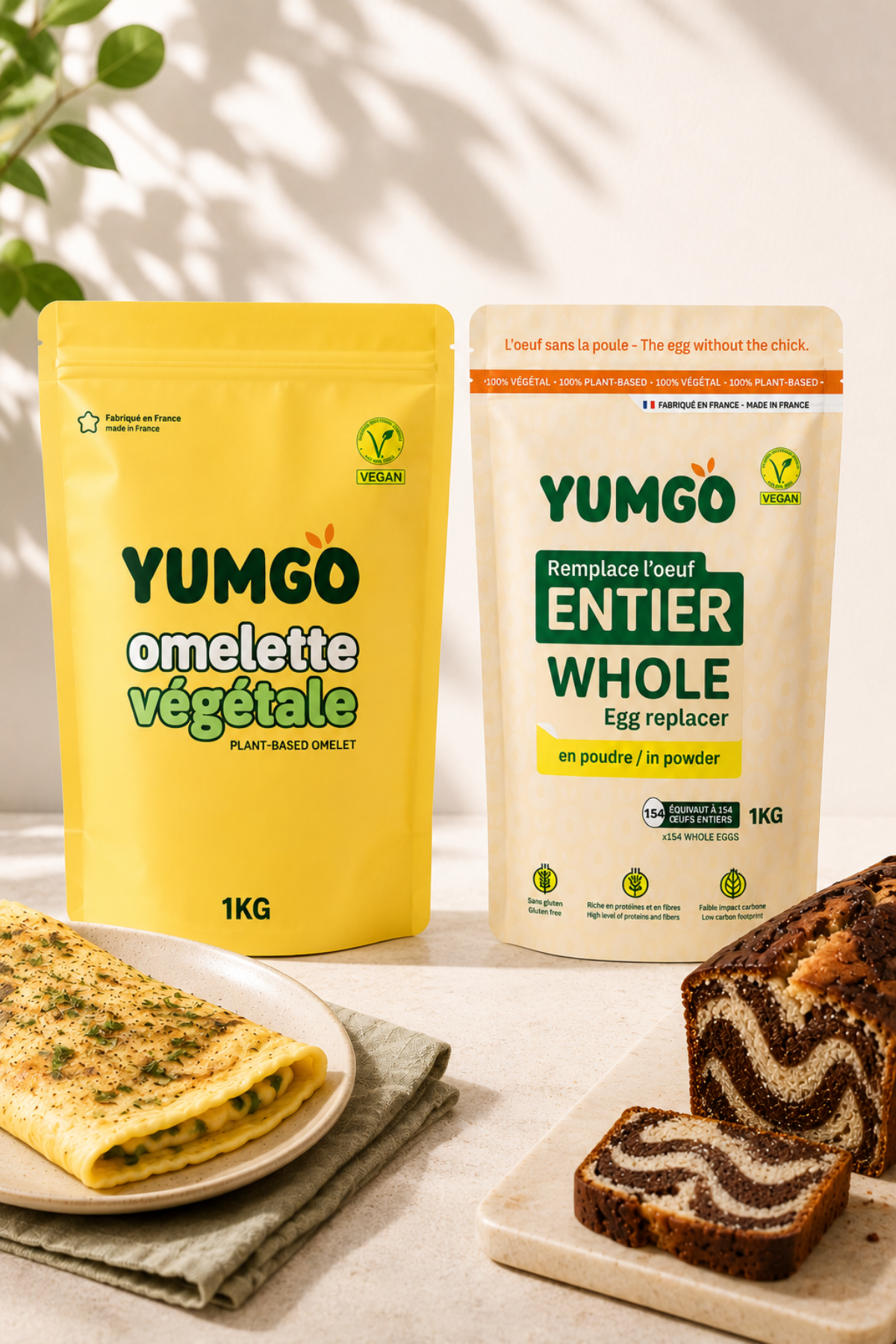 Pack Pro 1kg - Entier + Omelette