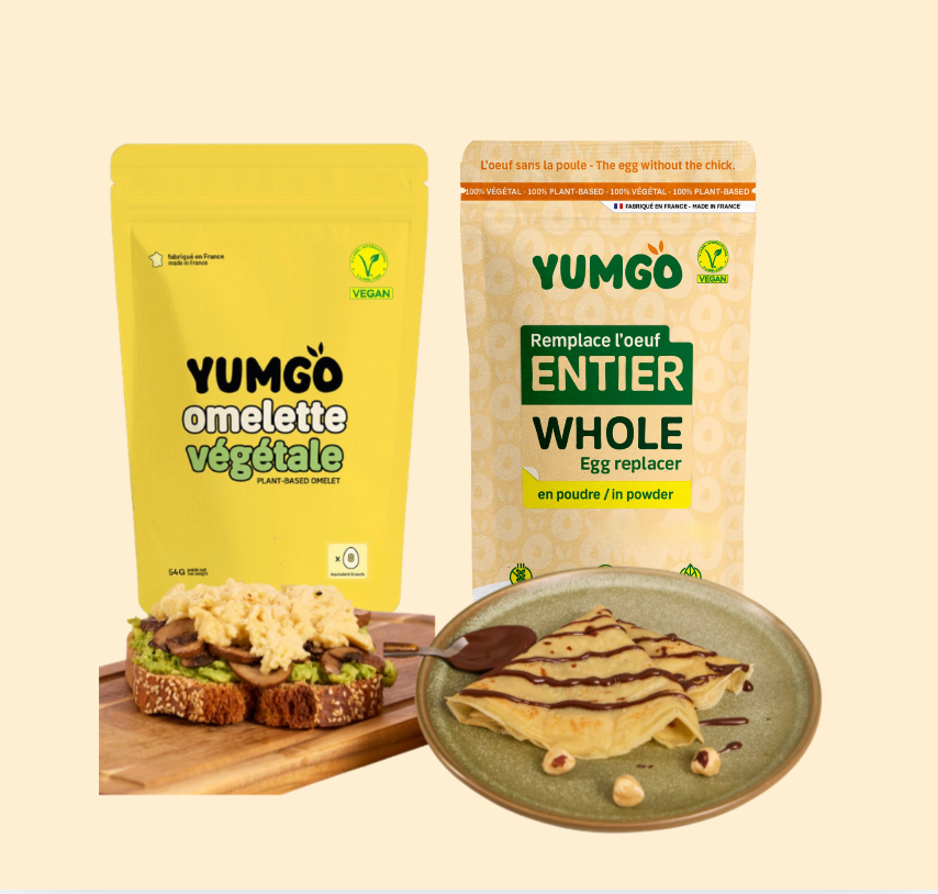Pack Découverte - Omelette Végétale 54g + Entier Poudre 84g