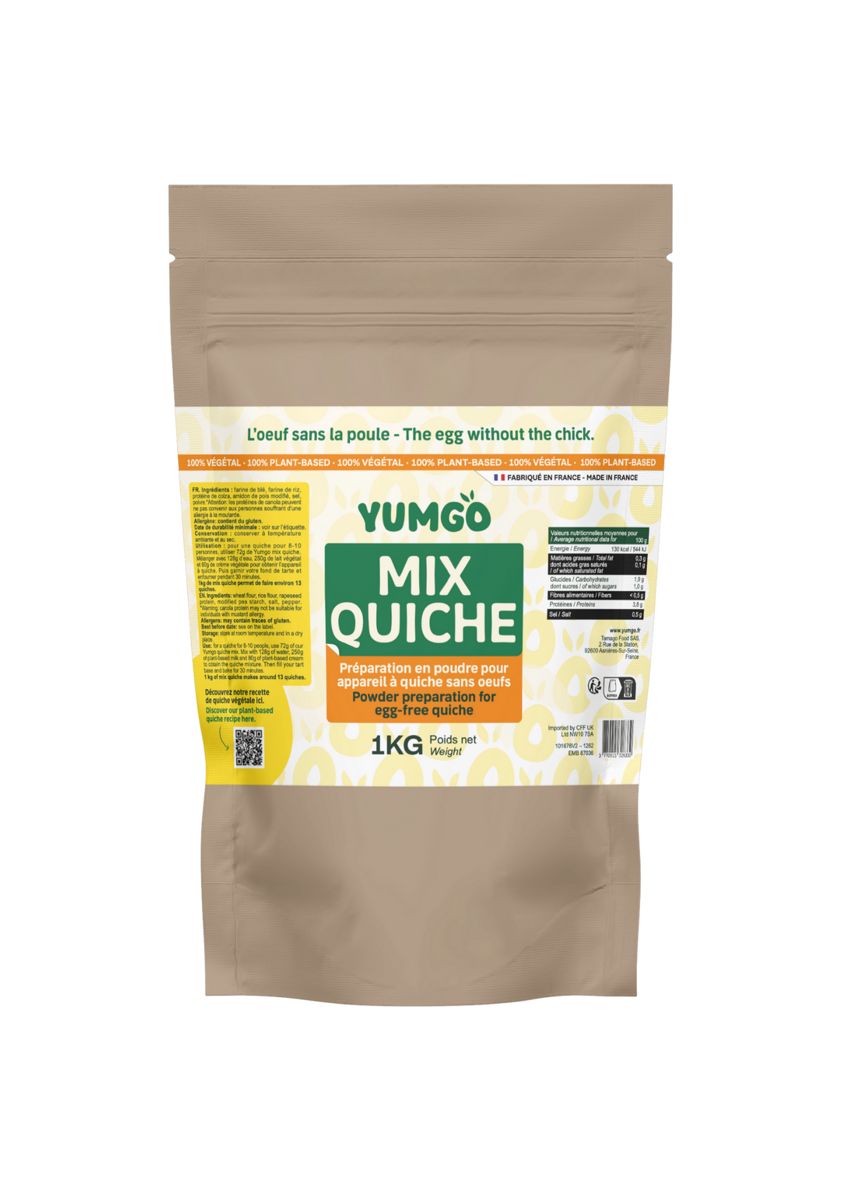Yumgo Quiche powder 1kg
