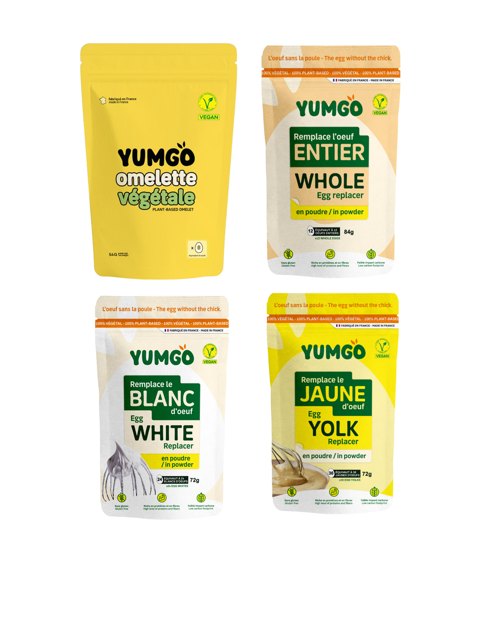 Pack Sans Œufs Petits Formats Yumgo