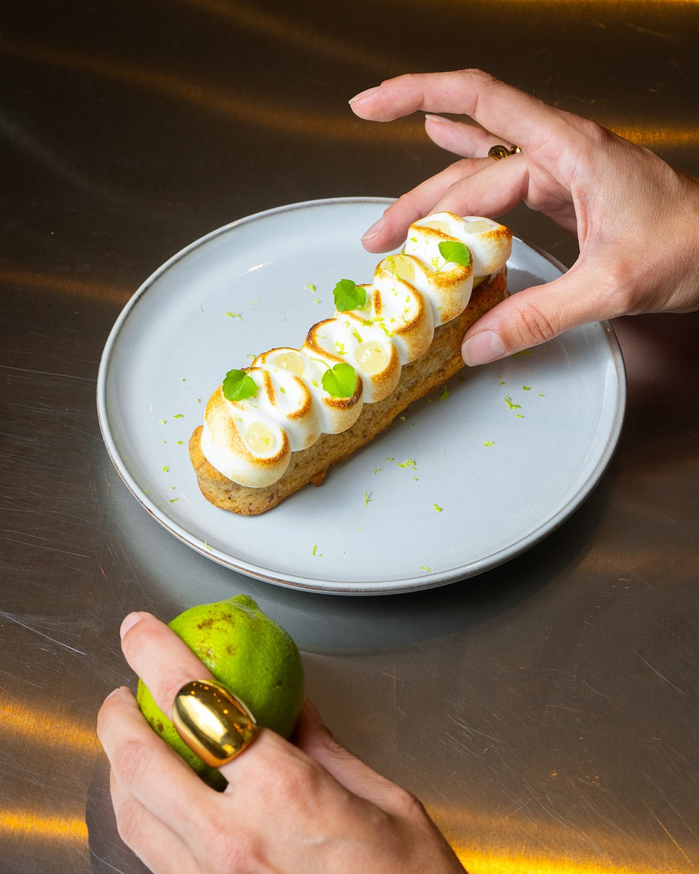 Recette pâtisserie Tartelette au citron meringuée végétale par yumgo sans oeufs 