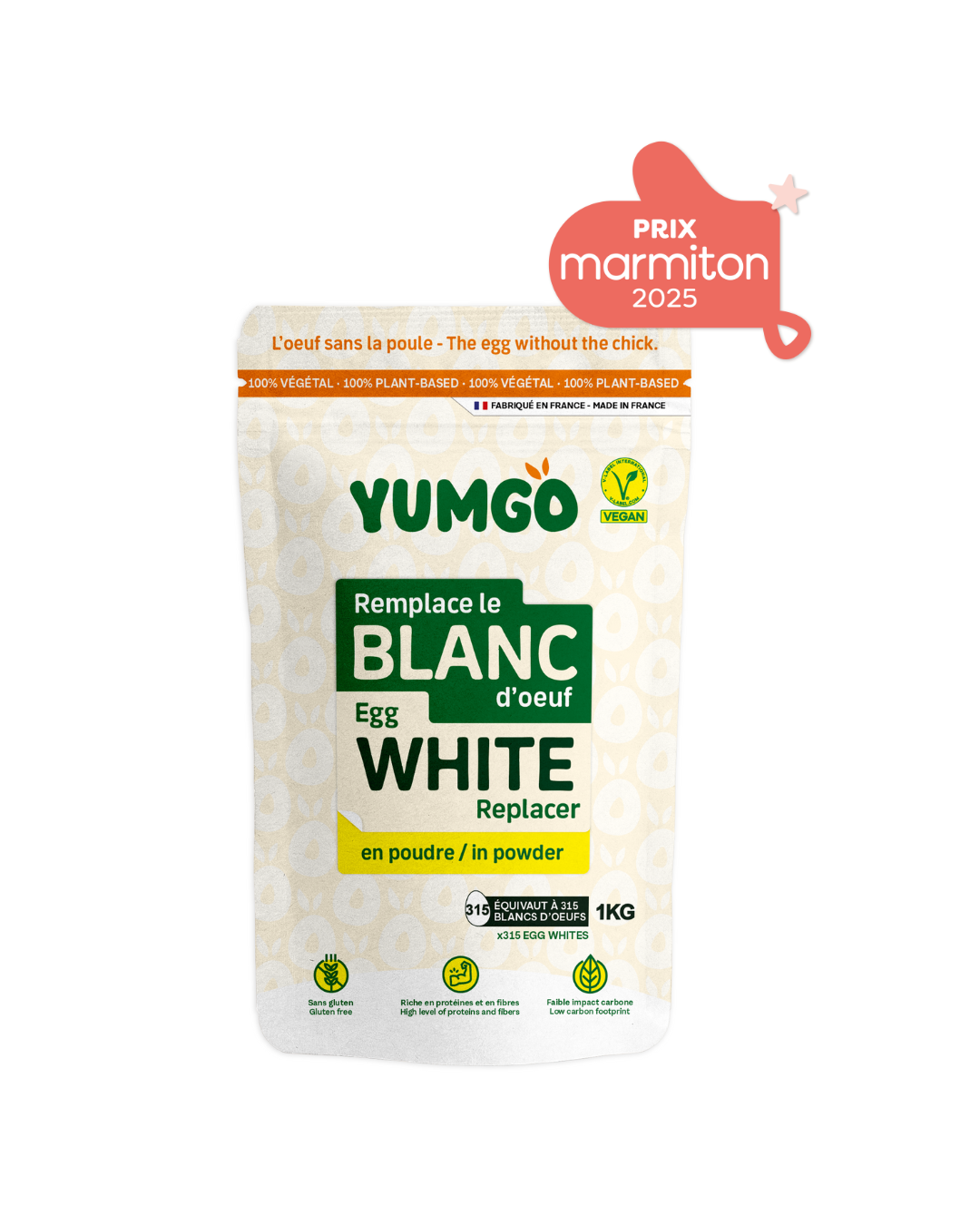 Yumgo Blanc Poudre 1kg