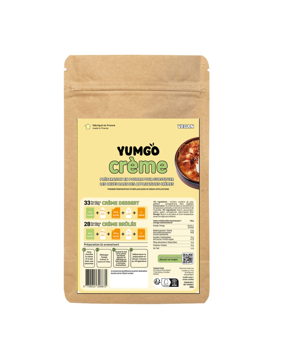 Yumgo Cream Powder 1kg