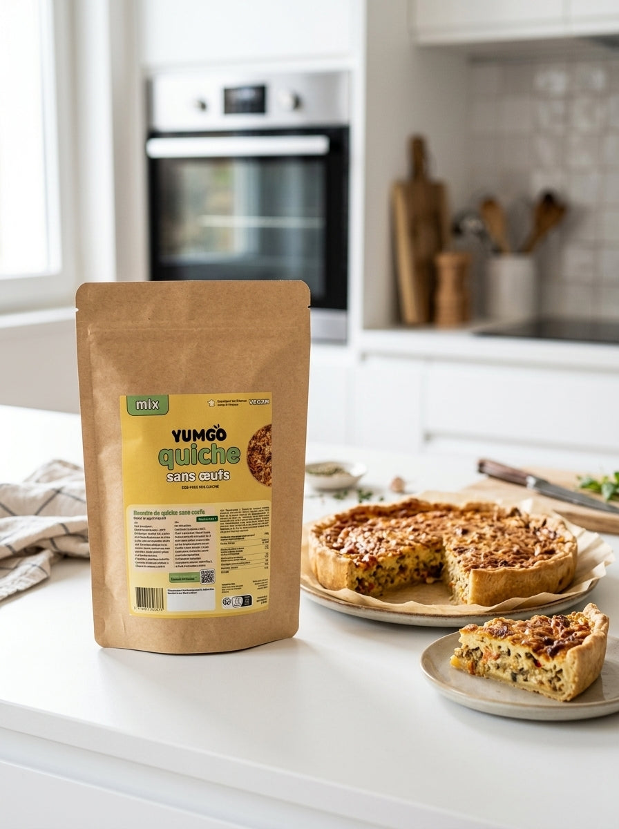 Mix Quiche sans oeufs 1.2 KG - Format Pro