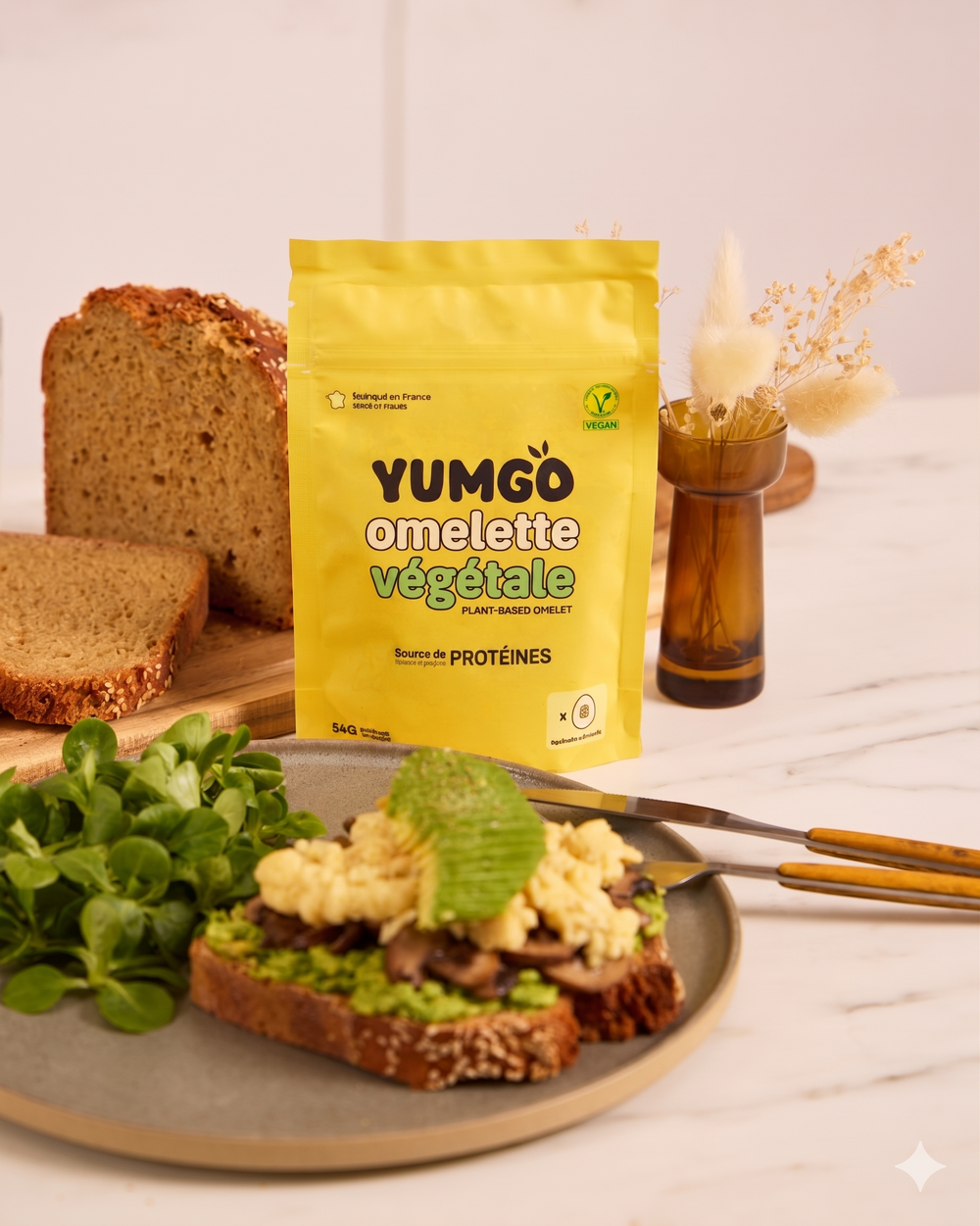 Yumgo Omelette Végétale poudre 54g